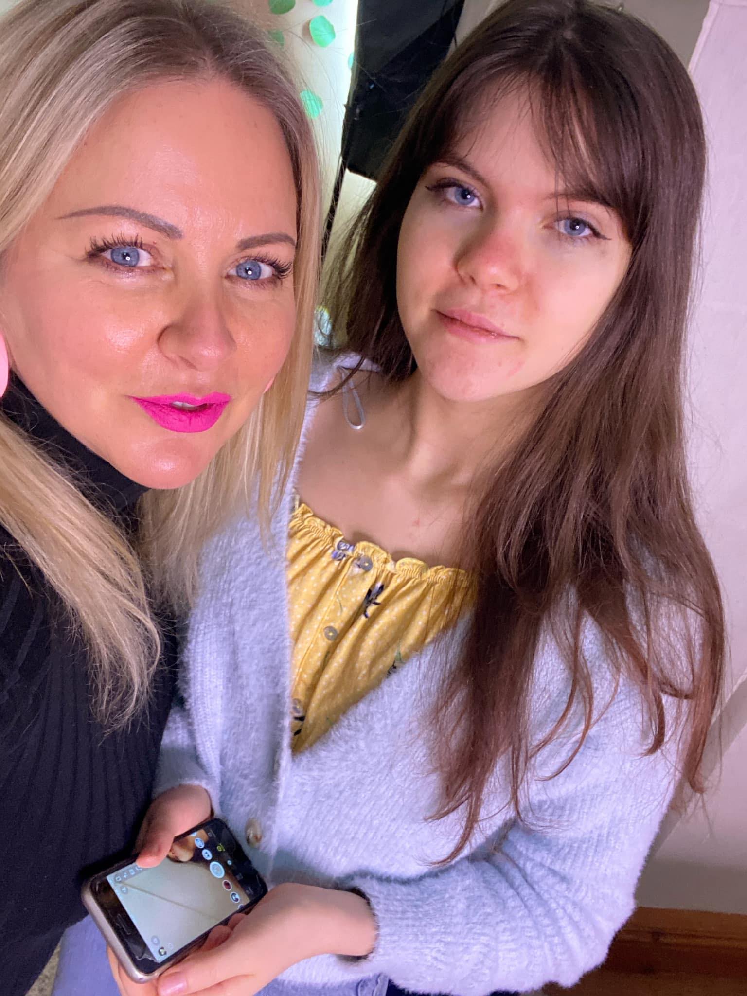 This is me with my daughter Evie