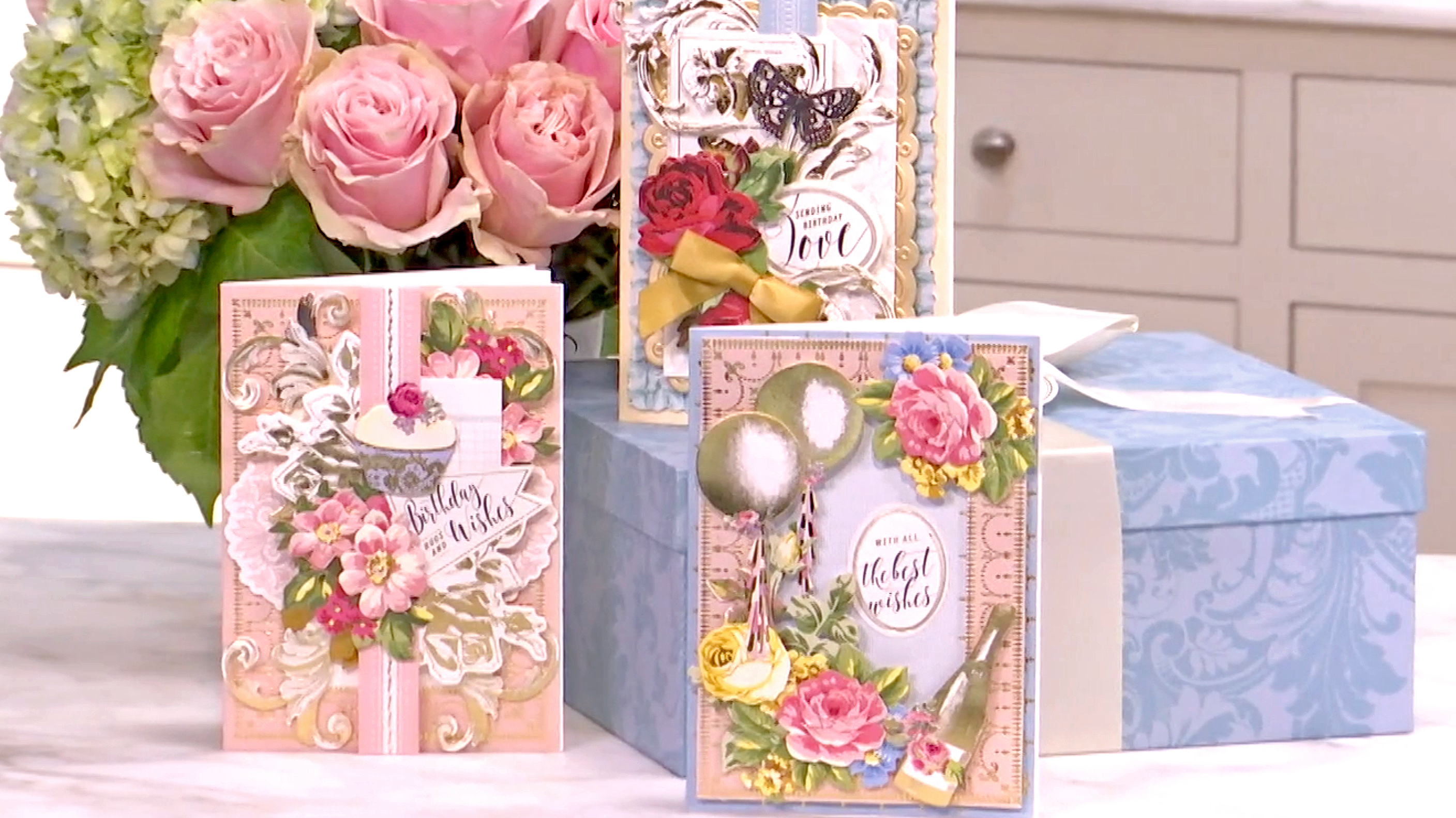 Birthday Box Card Making Kit