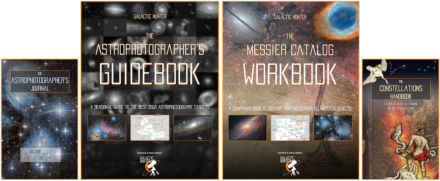 Galactic Hunter Astrophotography Books