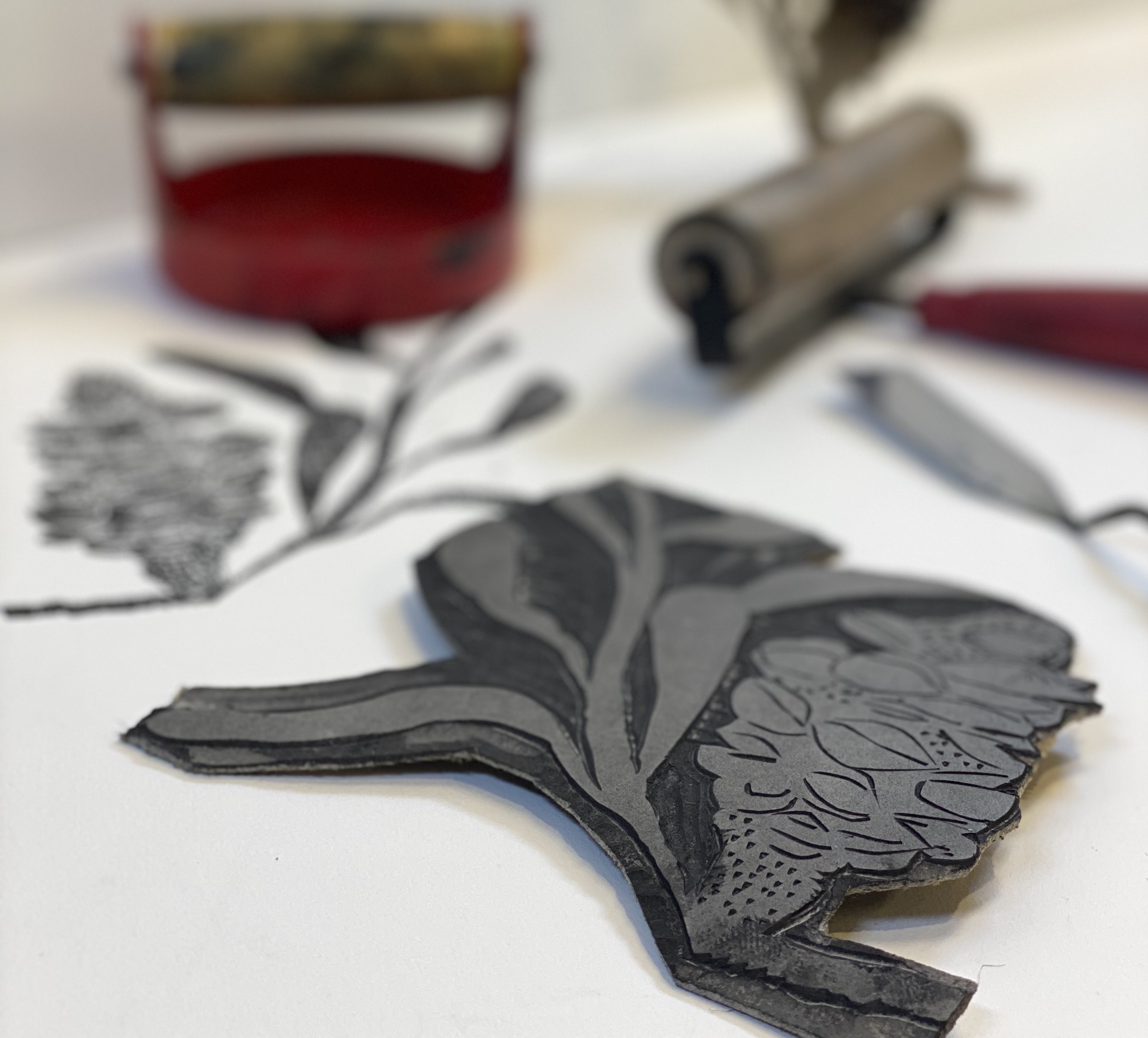 an introduction to linocut printing