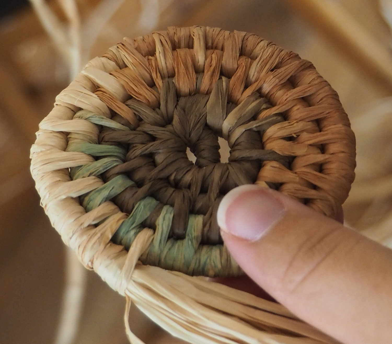 Raffia Basket Weaving & Crochet