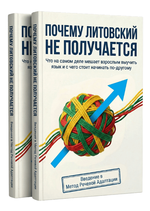 Книга. Почему литовский не получается