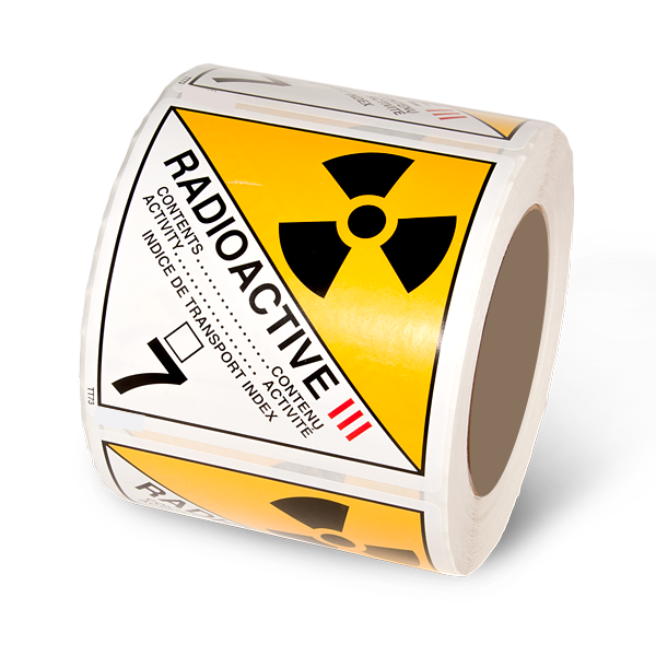 Class 7.3 Radioactive Yellow 3 Class 7.3 Radioactive Yellow 3