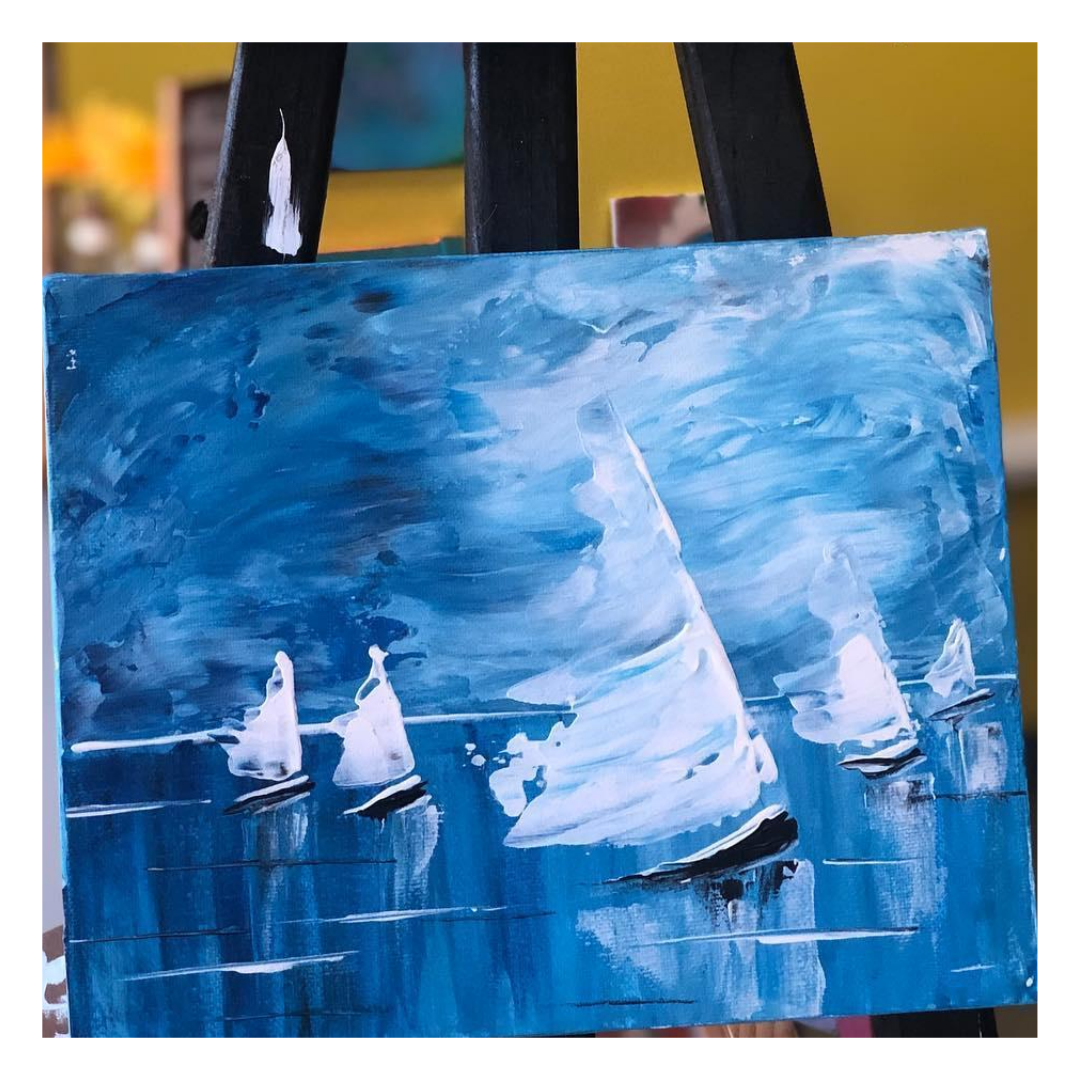 Learn Palette knife painting!