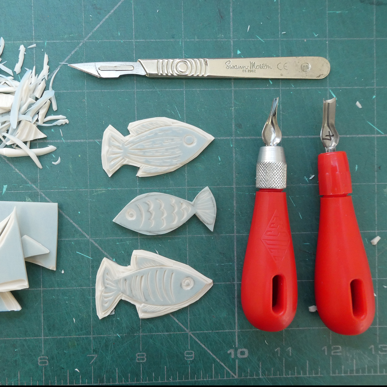 How to make a linocut print for beginners