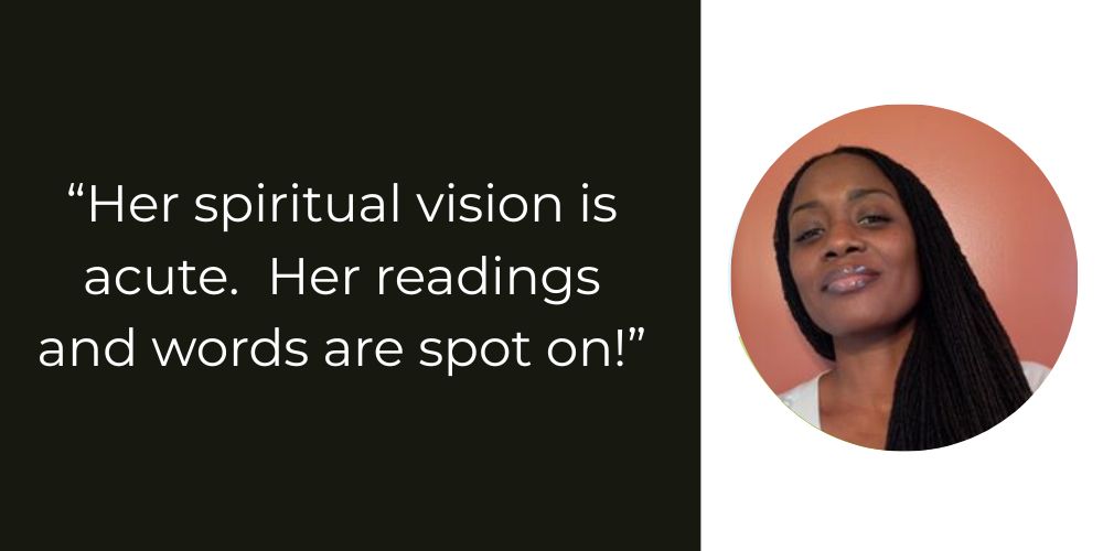 her readings and words are spot on