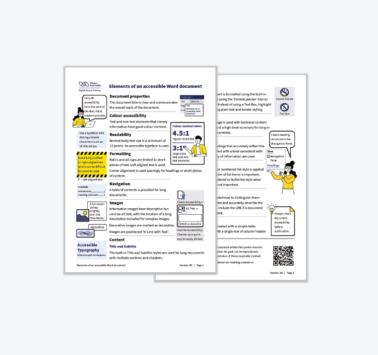 Example of cheat sheet