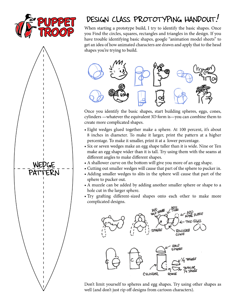 The Wedge Pattern for Prototyping!