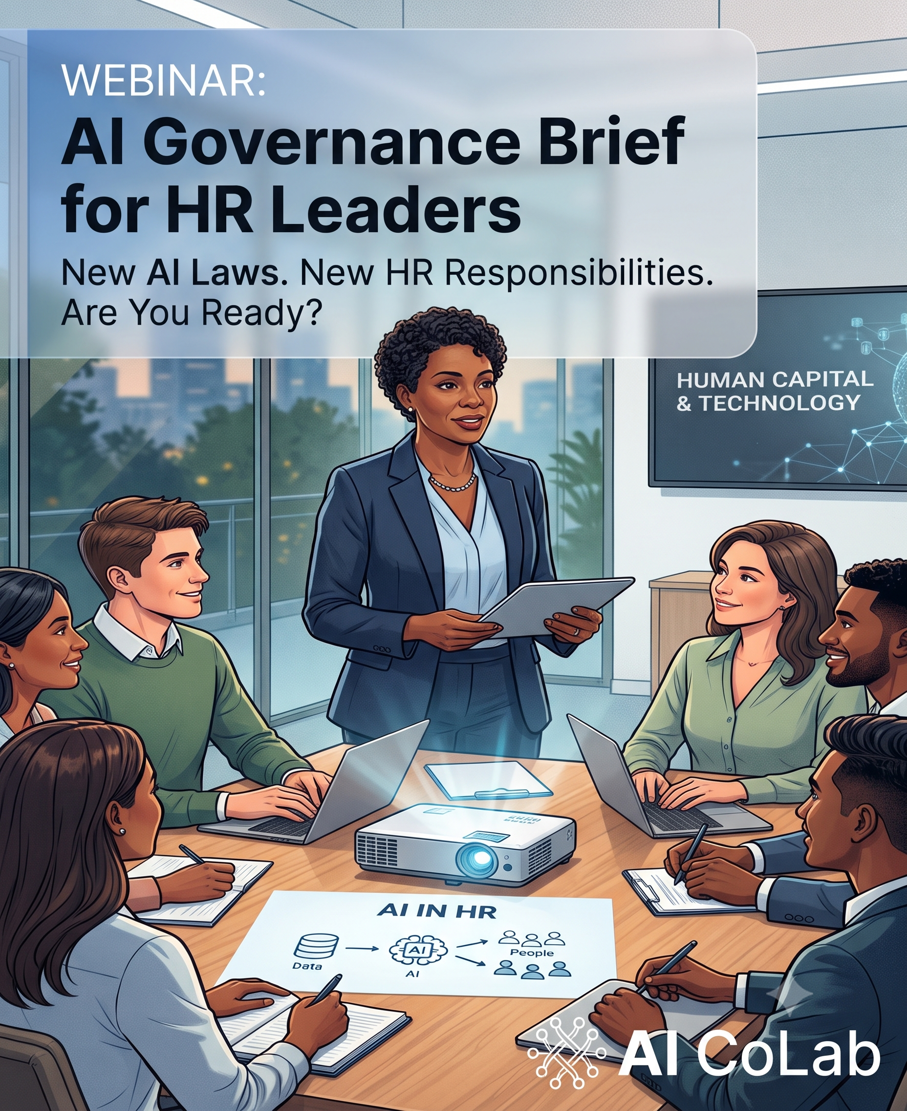 AI Governance Brief for HR Leaders on New AI Laws in the US