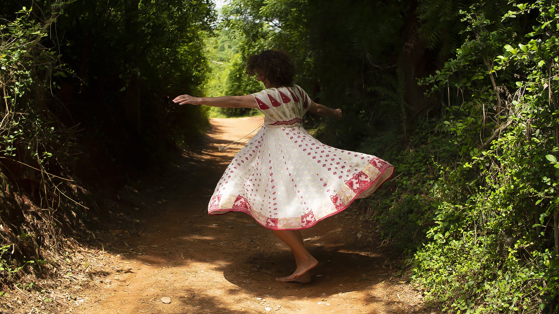 Soft blush beige background with gentle gradients used for a calm, feminine and minimal section design.