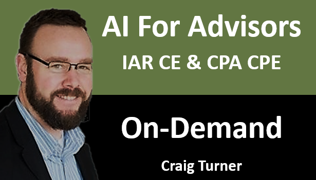 AI CE For Financial Advisors