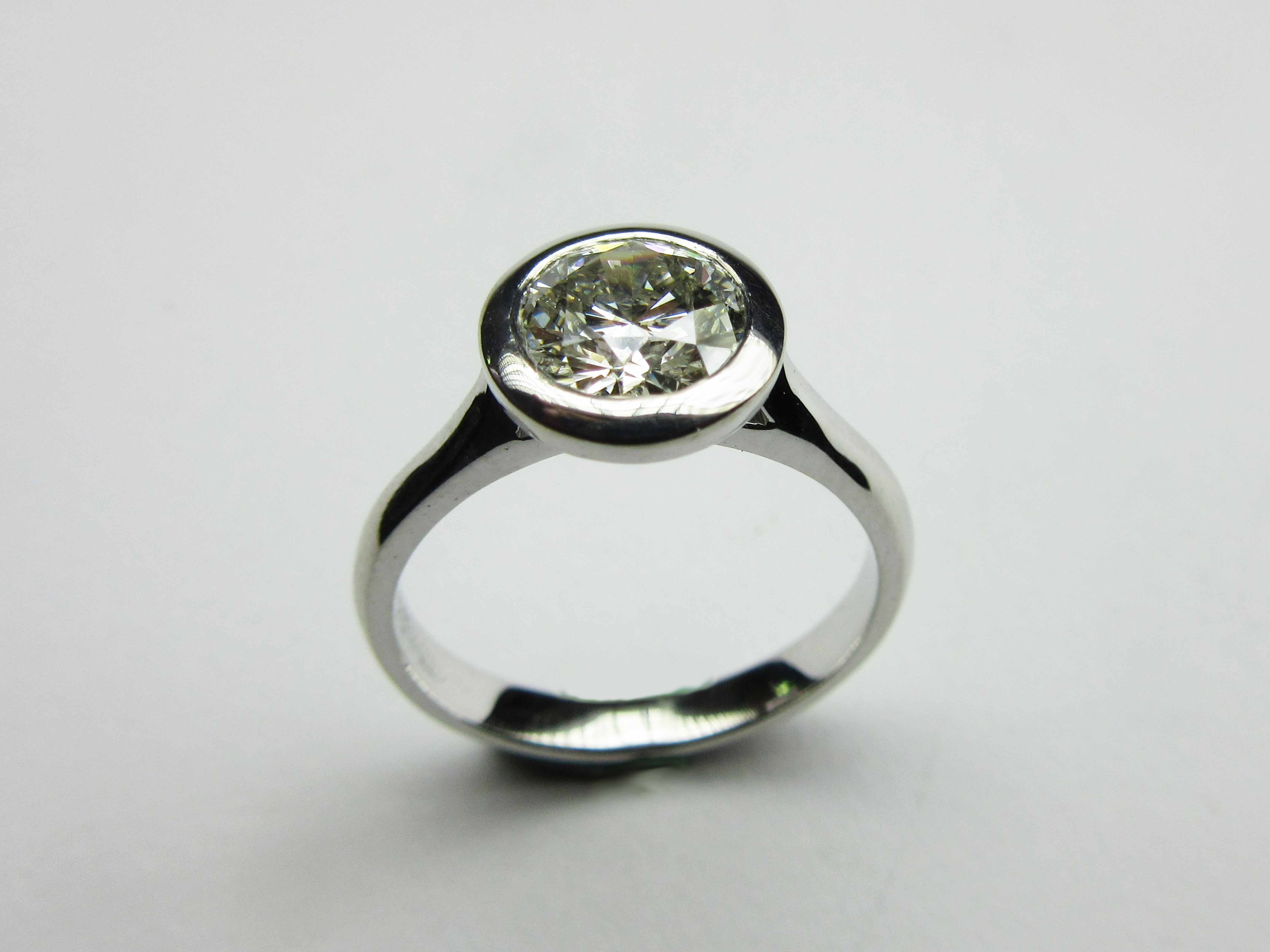 thick bezel setting