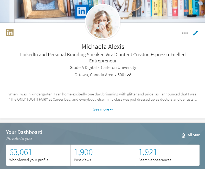 How to add courses on linkedin picture