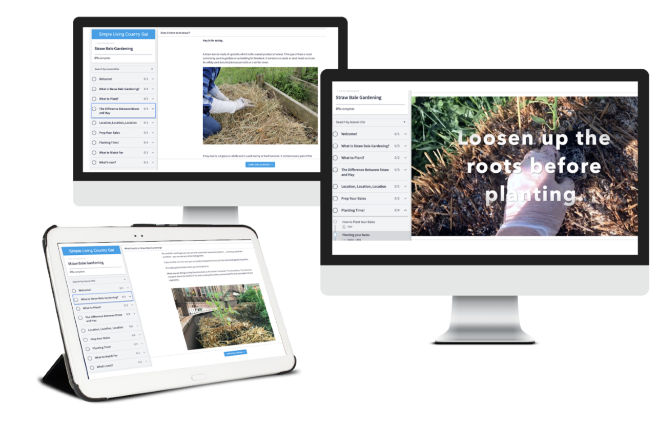 Straw Bale Gardening