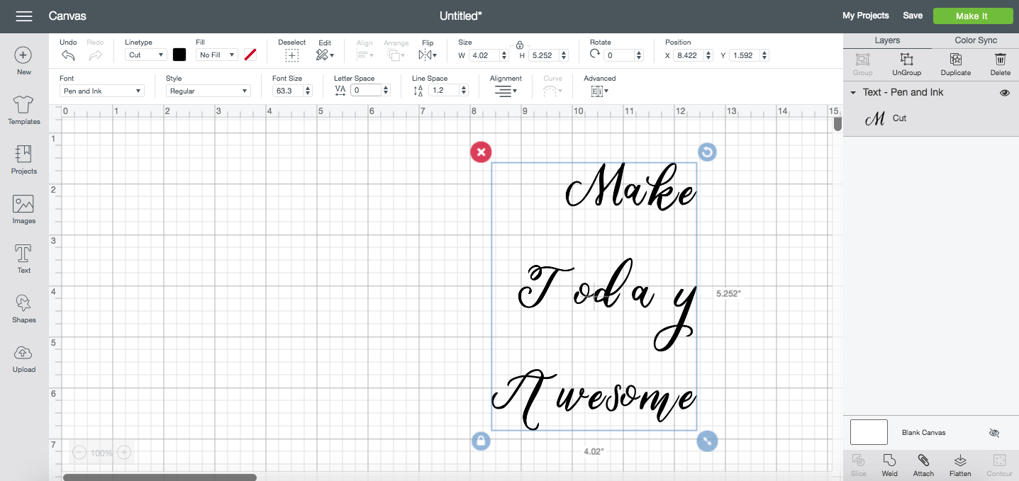 Download Working With Script Fonts In Cricut Design Space Hey Let S Make Stuff