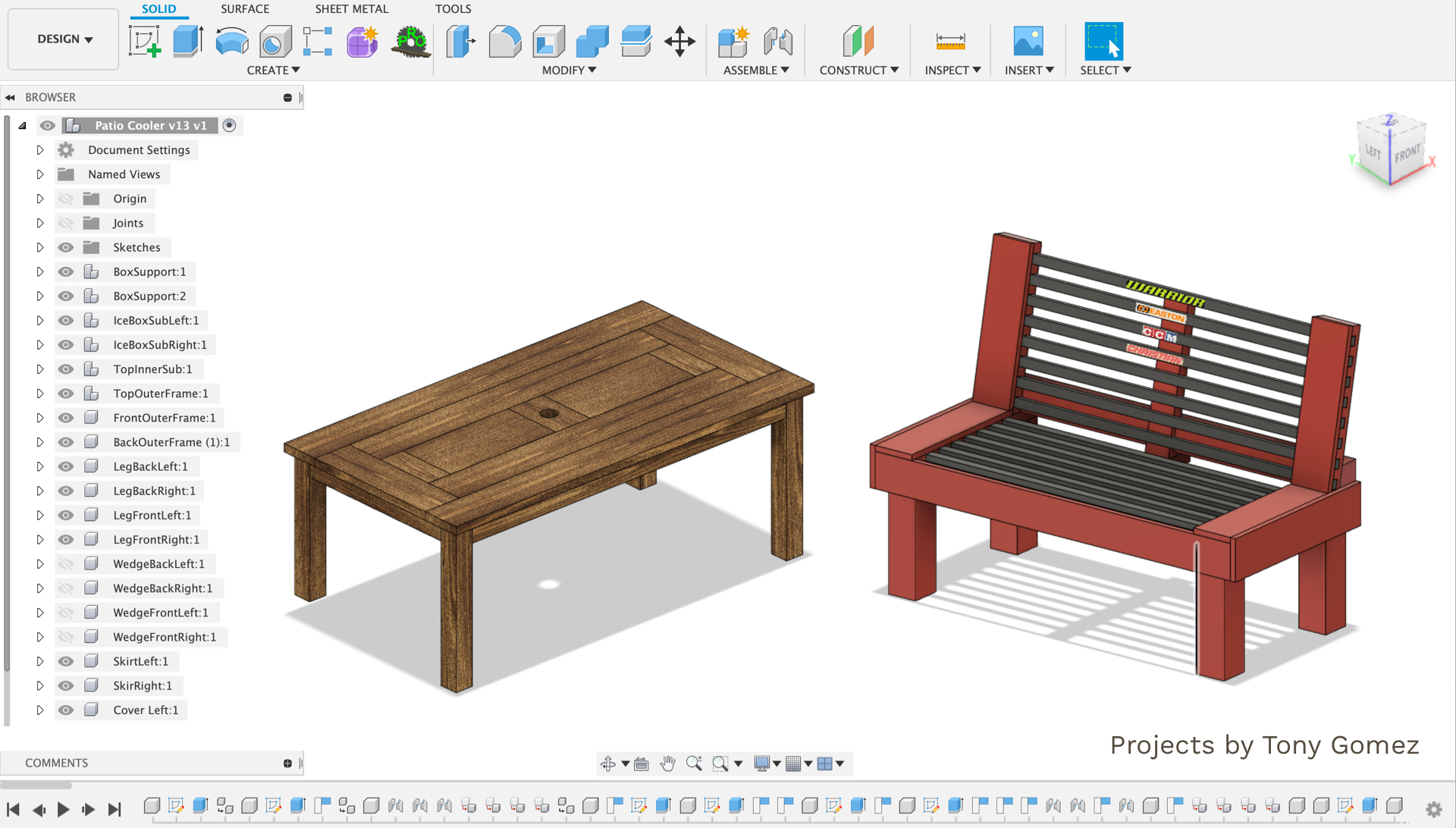 fusion for woodworking