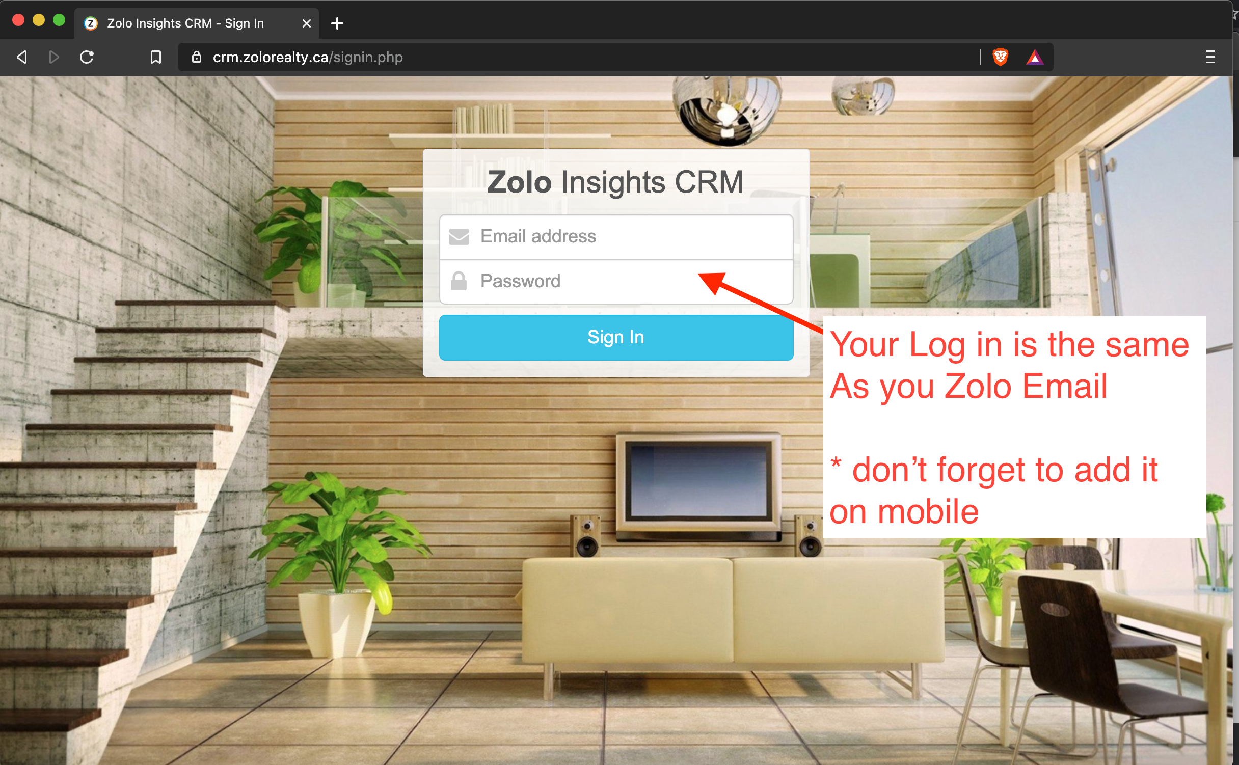Zolo Map How do I access Zolo CRM? – Zolo Canada