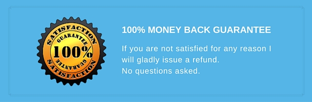 100% Money Back Guarantee