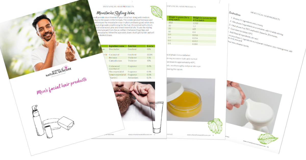 Men’s facial hair products