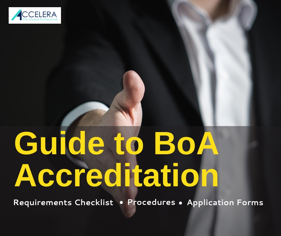 BoA Accreditation