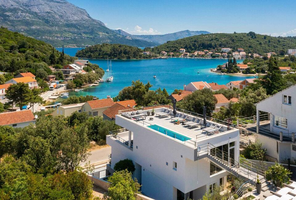 Luxurious Villa Near The Beach Korcula Island
