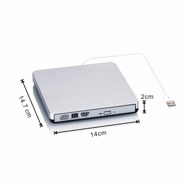 External usb dvd cd-rw drive writer burner dvd player for mac pro