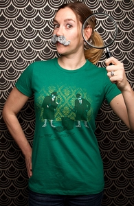 Two Detectives, One Crime Scene, One Thief, Esther's Designs + Threadless Collection