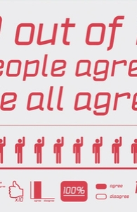 10 out of 10 people agree: We all agree