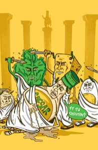 Et Tu, Crouton? (The Assassination of Caesar Dressing)