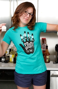 Stop! Tea Time!, Esther's Designs + Threadless Collection