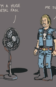 Metal Fan: Water Bottle, More stuff + Threadless Collection
