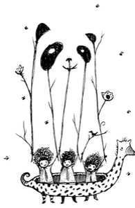 Fake Pandas Have More Fun: Water Bottle