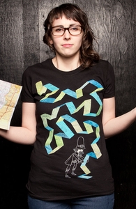 A Little Bit Lost, Esther's Designs + Threadless Collection