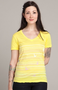 Duck Trails: Select Threadless Girly Pima V-Neck, Select Girly on Sale + Threadless Collection