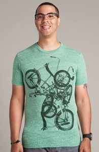 Bike Chaos: Select Threadless Guys Tri-Blend Tee, Select Guys on Sale + Threadless Collection