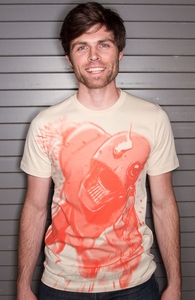 Falling Robot, $8.99 Tees + Threadless Collection