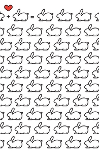 Bunnythmetic: Threadless Nylon Tote