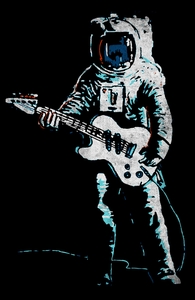 Spacemen Rock: Threadless Guys Pima Tee