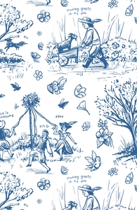 It's Toile About You: Threadless Throw Pillow, Pillows + Threadless Collection