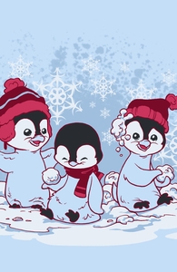 Playful Penguins