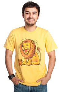 The Lion That Loves Scotch, CSA Images Tees + Threadless Collection