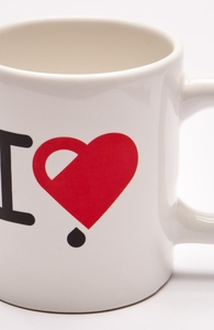 I Love Coffee: 12 oz Mug, Mugs + Threadless Collection