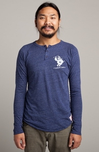 Yeti Trouble: Threadless Guys Long Sleeve Henley, Select Guys on Sale + Threadless Collection