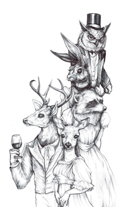 A Woodland Soiree, Animals + Threadless Collection