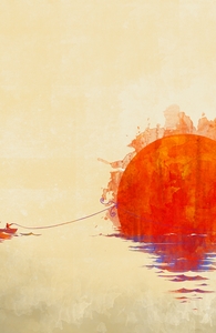 The Fisherman and His Boy, Illustration + Threadless Collection