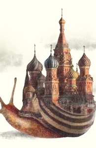 The Snail's Daydream, Landscapes & Cityscapes + Threadless Collection