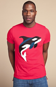 Killer Whale: Threadless Guys Pima Tee, Select Guys + Threadless Collection
