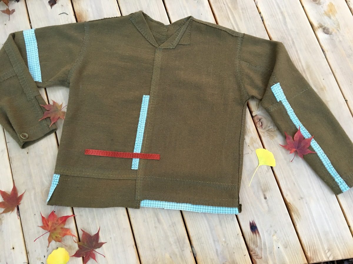 Hand Stitched Sweatshirt Threads