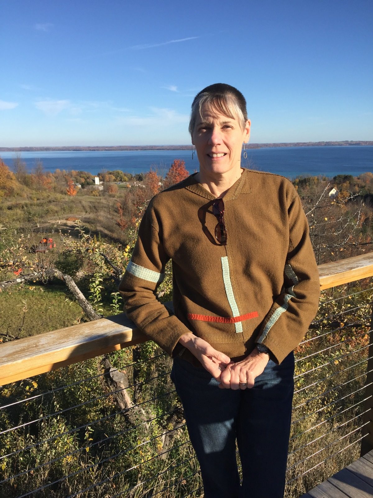 Hand Stitched Sweatshirt Threads