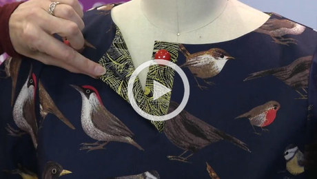 Video: Create a Slashed Opening With an Underlay - Threads